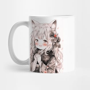 Cute Japanese Anime Girl Mug